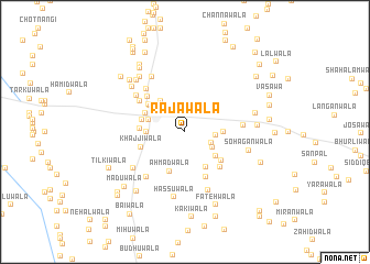 map of Rājāwāla
