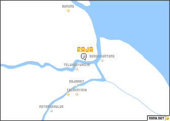 map of Raja