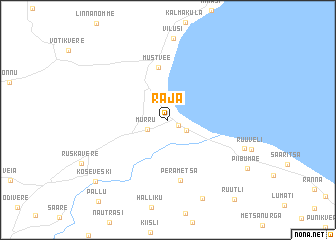 map of Raja