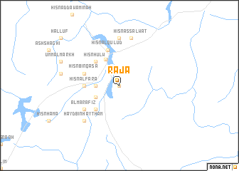 map of Rajāʼ