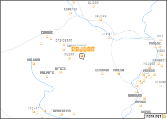 map of Rājdar