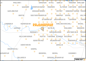 map of Rājdharpur