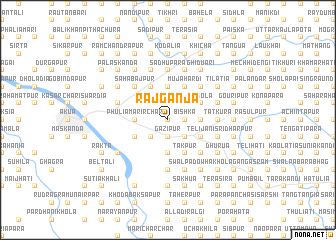 map of Rājganja