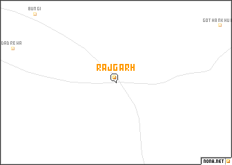 map of Rājgarh