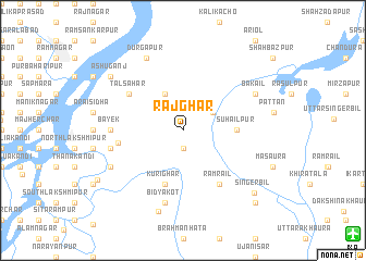 map of Rājghar