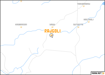 map of Rājgoli