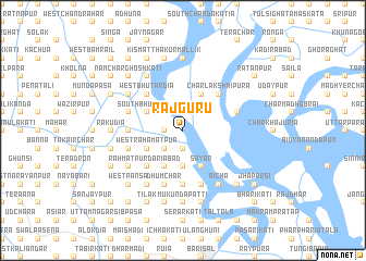 map of Rājguru