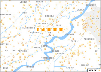 map of Rājiān Arāiān