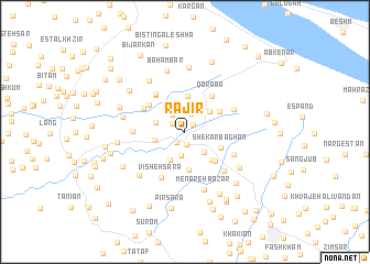 map of Rājīr