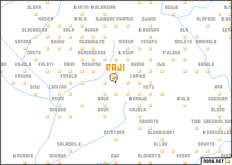 map of Raji