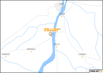 map of Rajjāf