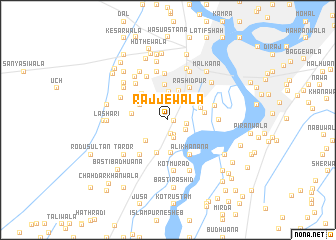 map of Rajjewāla