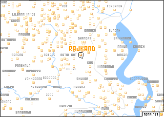 map of Rājkand