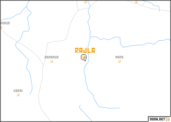 map of Rajla