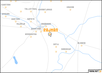 map of Rajmān