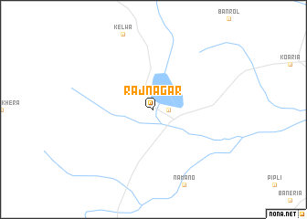 map of Rājnagar