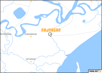 map of Rājnagar