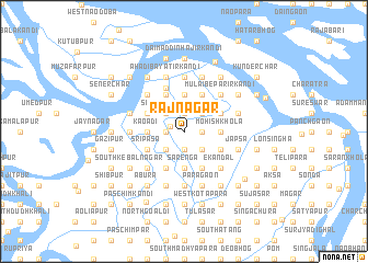 map of Rājnagar