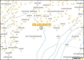 map of Rājo Daheri