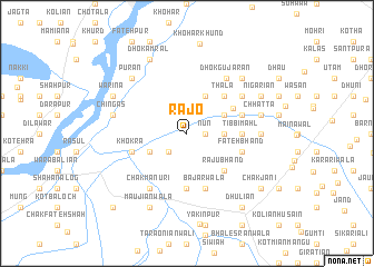 map of Rājo