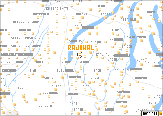 map of Rājuwāl