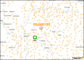 map of Rājwāiyān