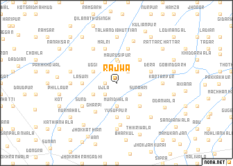 map of Rajwa