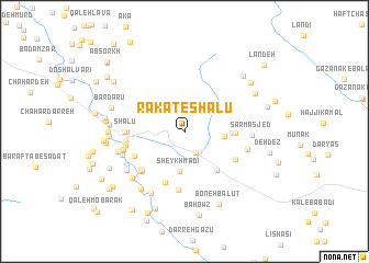 map of Rak‘at-e Shālū