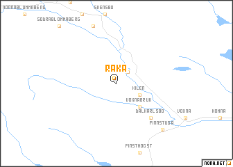 map of Räka