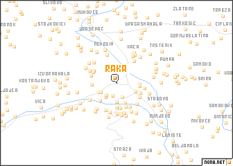 map of Raka