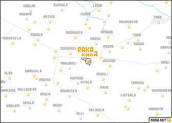 map of Raka