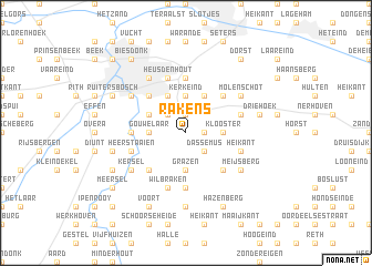 map of Rakens