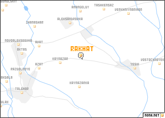 map of Rakhat