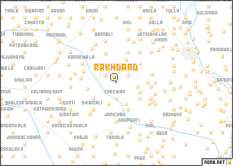 map of Rakh Dand