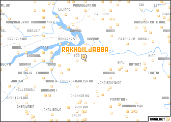 map of Rakh Diljabba
