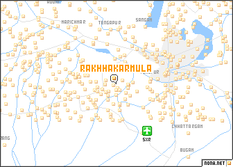 map of Rakhhakarmūla