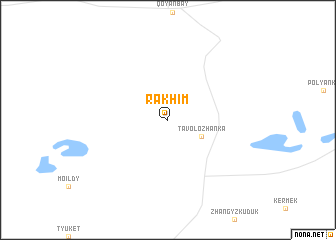 map of Rakhim