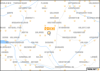 map of Rákhi