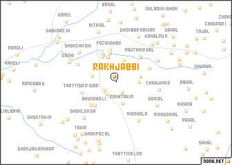 map of Rakh Jabbi
