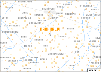 map of Rakh Kalpi