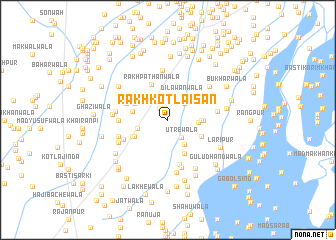 map of Rakh Kotla Isan