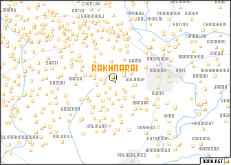 map of Rakh Narai
