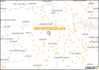 map of Rakh Pind Ranjha