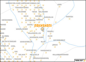 map of Rakhshānī