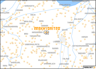 map of Rakhyo Mitro