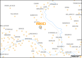 map of Rakici