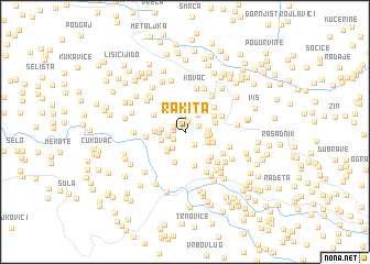 map of Rakita