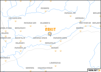 map of Rakit