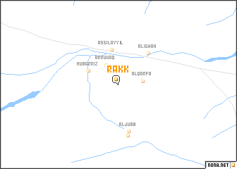 map of Rakk