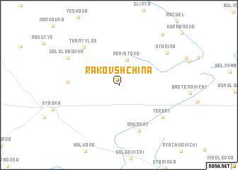 map of Rakovshchina